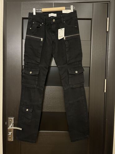 Qadın şalvarları: Şalvar, Zara, S, M, rəng - Qara — 3