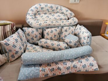 pamucne posteljine: Posteljina za bebe, bоја - Šareno