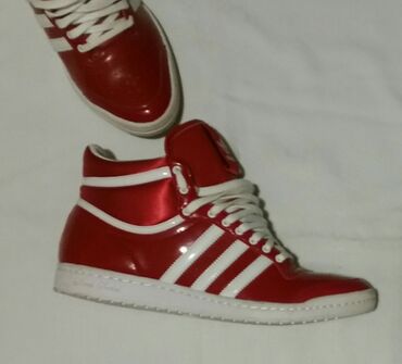 papuce iz pariza: Adidas, 40.5, color - Red