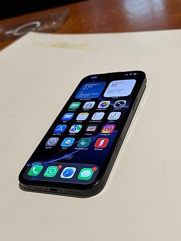 2 əl telefonlar: IPhone 16 Pro Max, 256 GB, Black Titanium, Simsiz şarj, Face ID, Sənədlərlə — 2