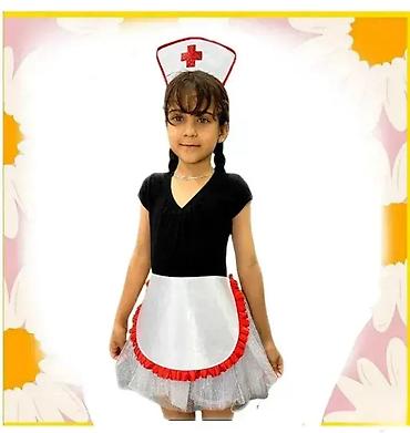 crvene 95: Medicinska sestra kostim 2u1 rajf i suknja. medicinska sestra kostim — 1