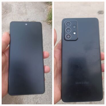 samsunq tel: Samsung Galaxy A52, 128 GB, Barmaq izi
