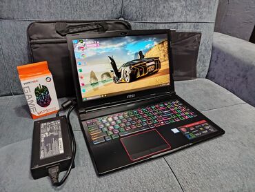 материнские платы для майнинга: Ноутбук, MSI, 16 ГБ ОЗУ, Intel Core i7, 15.6 ", Б/у, Для работы, учебы, память SSD