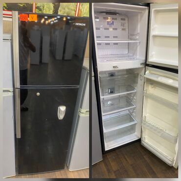 Qabyuyan maşınlar: İşlənmiş 2 qapılı Hitachi Soyuducu Satılır, rəng - Qara