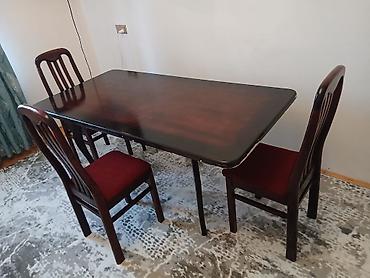 bag stol stullari: Masa desti 4 stulu ile birlikde şekilde yoxdur biri amma 4 ededir — 2