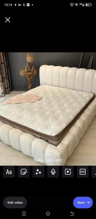 Çarpayılar: İkinəfərlik çarpayı, Bazasız, Matrassız, Siyirməsiz — 17