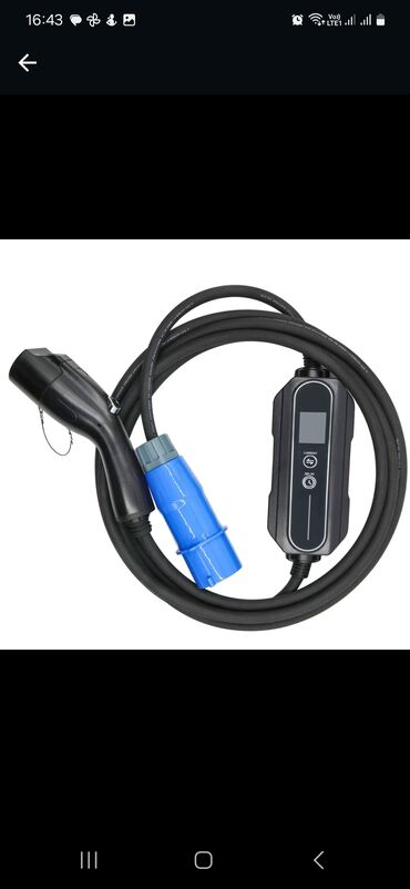 Инструменты для авто: Зарядные устройства для электромобилей. Тип 1, Тип 2, Tesla, GBT — 11