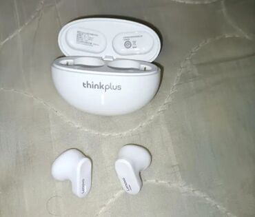 Qulaqcıqlar: Yeni Simsiz (Bluetooth) Qulaqcıqlar, Lenovo, rəng - Ağ