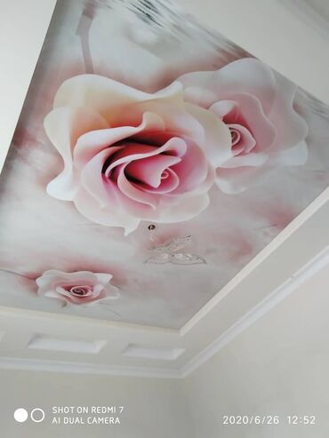 Натяжной потолок: Натяжной потолок 3D потолки, Глянцевое, Матовое — 17