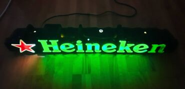 Ostali predmeti za umetnost i kolekcionarstvo: Svetleca reklama HeInEkEn Ispravna reklama poznatog brenda. Poseduje — 3