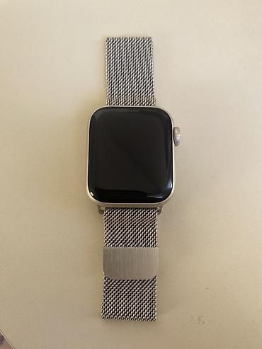 Elektronika: Apple Watch SE 40 mm satılır. Vəziyyəti çox yaxşıdır. Səliqəli — 1
