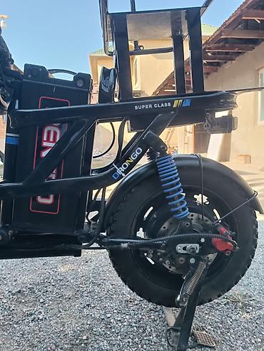 электр мото: Электровелосипед DRONGO Super Class в чёрном цвете. Практичная — 3
