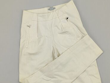 spódniczka w kratkę żółta: Material trousers, H&M, S (EU 36), condition - Very good