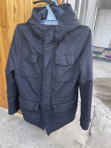куртка демисезон: Куртка 5XL (EU 50), түсү - Көк
