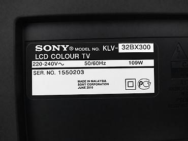 видио камеры: Телевизор Sony KLV‑32BX300 - Тип: ЖК (LCD) цветной телевизор - — 2