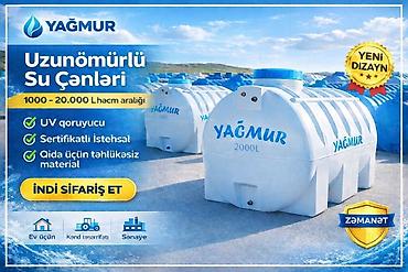 Baklar və çənlər: Bak, Plastik, 1000 l l — 9