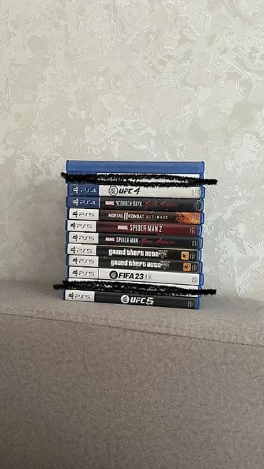 pc case: Диски с играми для PlayStation 4/5 (коробочные издания). Состав — 1