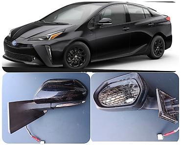 Зеркало боковое левое (в сборе) для Toyota Prius 4 (XW50/XW55