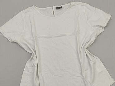 białe luźne t shirty: T-shirt, C&A, XL, stan - Dobry