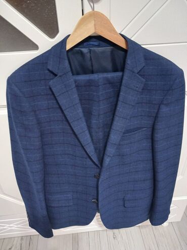 Мужская одежда: Костюм 5XL (EU 50), цвет - Синий
