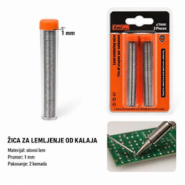 KMT Za 9367593 – Žica za lemljenje (olovni lem) - Namena: žica za