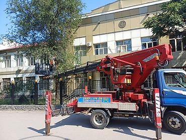 колонку: Аренда автовышки с телескопической стрелой - Тип: автовышка на шасси — 2