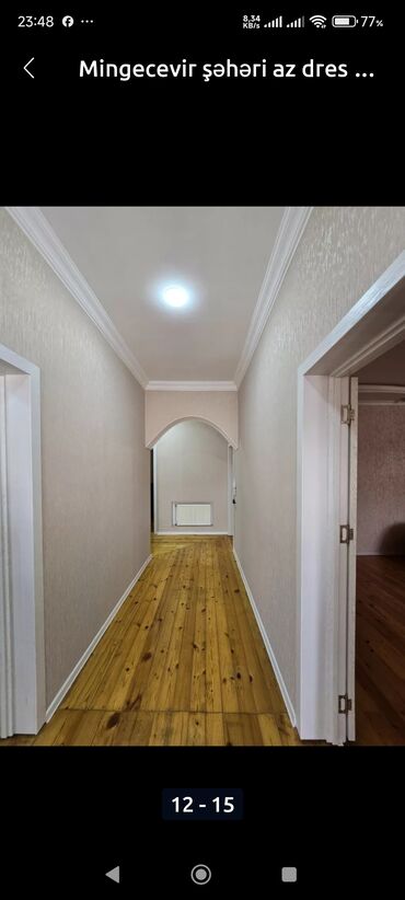 9 cu mikrarayon 3 otaqli: 4 otaqlı, 125 kv. m, Kredit var, Yeni təmirli