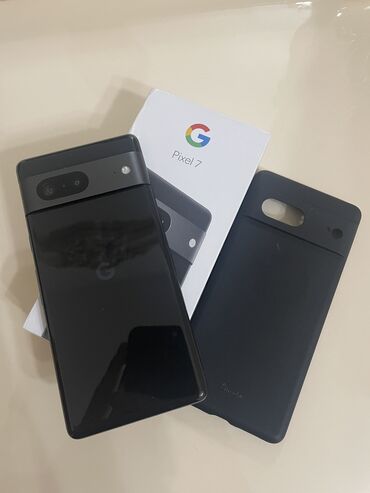 продать телефон: Google Pixel 7, Новый, 128 ГБ, цвет - Черный, 2 SIM