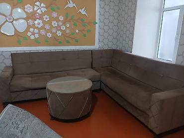 kreditle künc divanlar: Künc divan dəsti – yumşaq parça üzlü - Model: L formalı künc divan - — 9