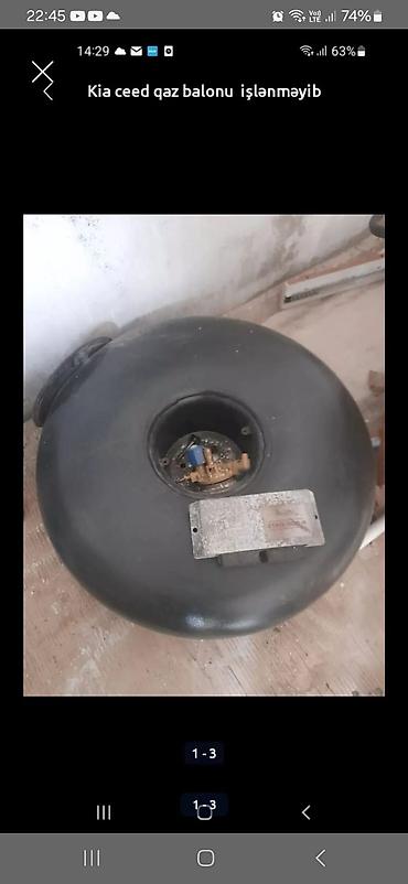 Digər avtomobil ehtiyat hissələri: Məhsul: Kia Ceed üçün LPG (qaz) sistemi komplekti Təsvir: - Donut — 1
