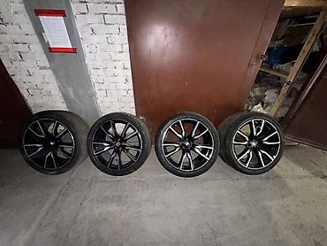 black: Литые Диски R 22 BMW, Комплект, отверстий - 5, Б/у — 10