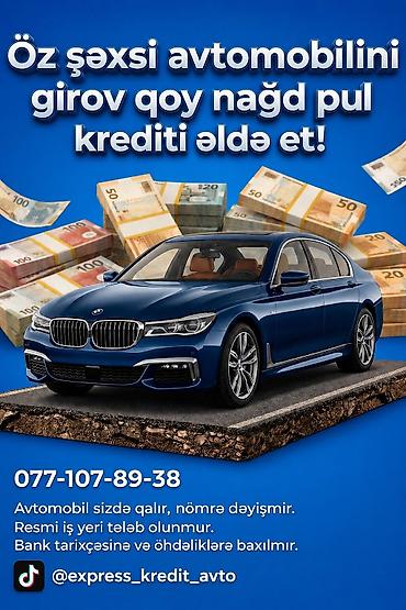 maşın elektrik ustası kursları: Şəxsi avtomobilinizi girov qoyaraq nağd pul krediti əldə etmə xidməti — 1