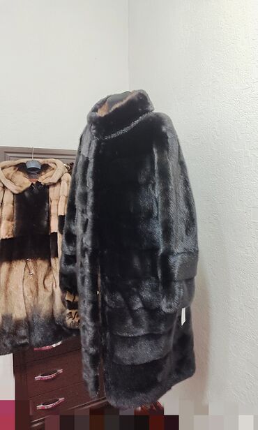 Шубы: Шуба, Норка, Длинная модель, Канада, Трансформер, 8XL — 7