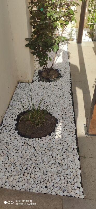 Dekorativ daşlar: Ağ daşlar.Dekorativ Ağ daşlar Təbii daşlardır.kiçik orta və böyük — 28