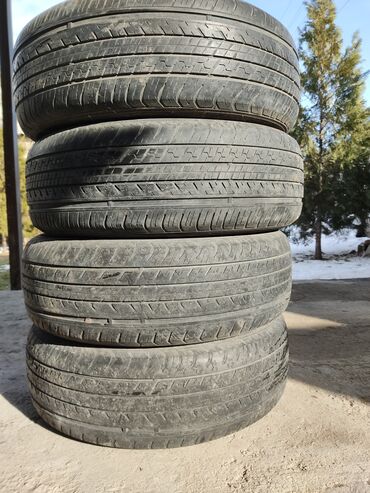 Шины: Шины 225 / 65 / R 17, Лето, Б/у, Комплект, Dunlop