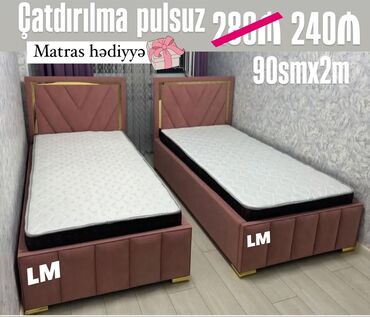 Çarpayılar: Təknəfərlik çarpayı, Matras ilə