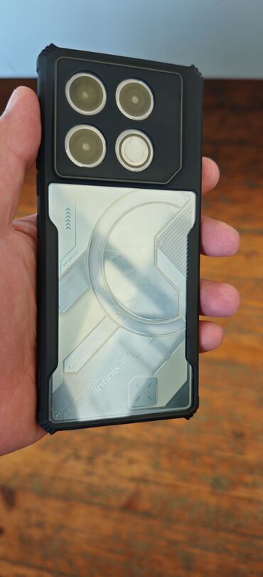 4 g modem: Infinix GT 20 Pro, 256 ГБ, цвет - Серебристый