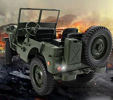 Игрушки: Военный внедорожник на радиоуправлении jjrc q65 1:10 +беслатная — 4