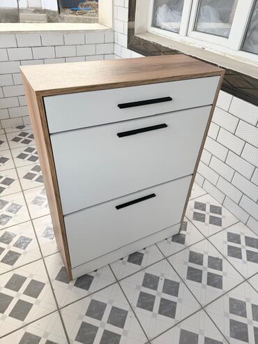 Тумбы и подставки для обуви: Тумба и подставка для обуви, Другой материал, цвет - Белый — 3