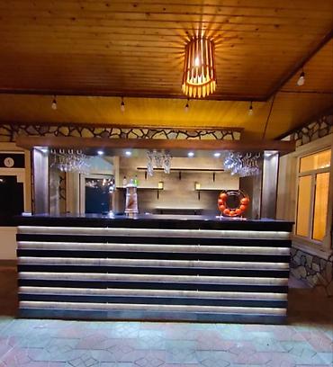 restoran aksesuarları: Bar stendi və xidmət zonası üçün tam hazır modul bar konstruksiyası - — 1