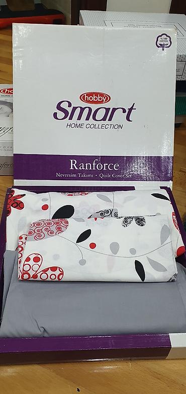 Yorğan üzləri: Hobby Smart Home Collection – Ranforce Nevresim Dəsti (Double) — 1