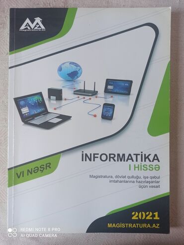 10cu sinif informatika metodik vesait: Magistratura.az informatika kitabı 1-ci hissə