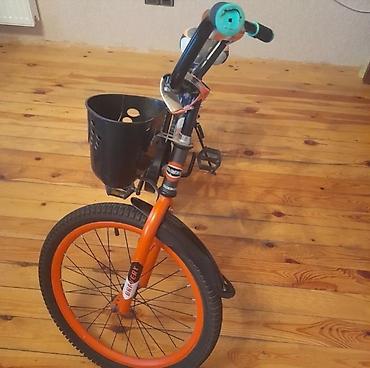 Velosipedlər: Uşaq velosipedi – Bravery KIDS modeli - Rəng: qara-narıncı, rəngli — 3