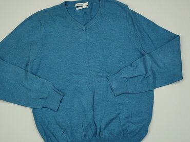 bluzki w serek rękaw 3 4: Sweter, L, stan - Dobry
