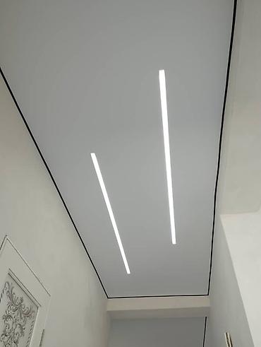 Трековые светильники и споты: Натяжные потолки, глянец, матовый, сатиновые, 3Dпотолки, световой — 15