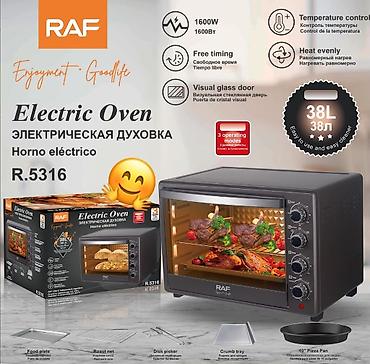 free: RAF R.5316 Elektrik Sobası – 38L - 1600W güc - 38 litr tutum - 3 — 1