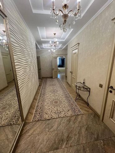сниму дом квартиру: 3 бөлмө, 121 кв. м, Элитка, 7 кабат, Дизайнердик ремонт