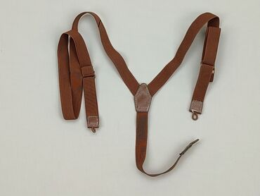 Ties and accessories: Suspenders, color - Brown, condition - Good