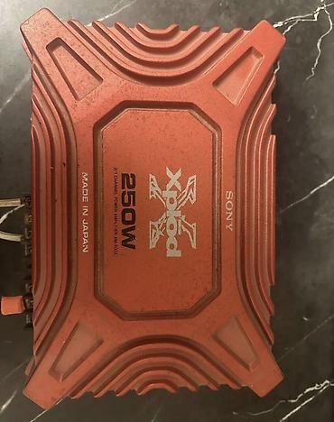 xplod: JBL CS1204T subwoofer + Sony Xplod 250W (2/1 channel) gücləndirici — 2