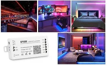 Rasveta: SP108E WIFI CONTROLER ZA SMART LED TRAKE WS2812B WS2811. | *U — 1
